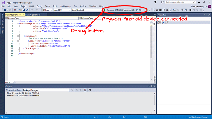 Screenshot. xamarin04