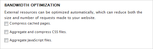 cache setting